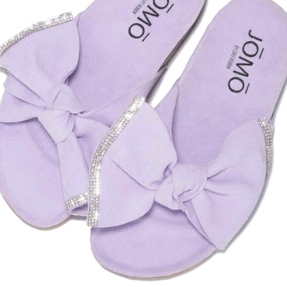 Cape Robbin JOMO Pomelo Flat Sandals Slides - Picture 1 of 4